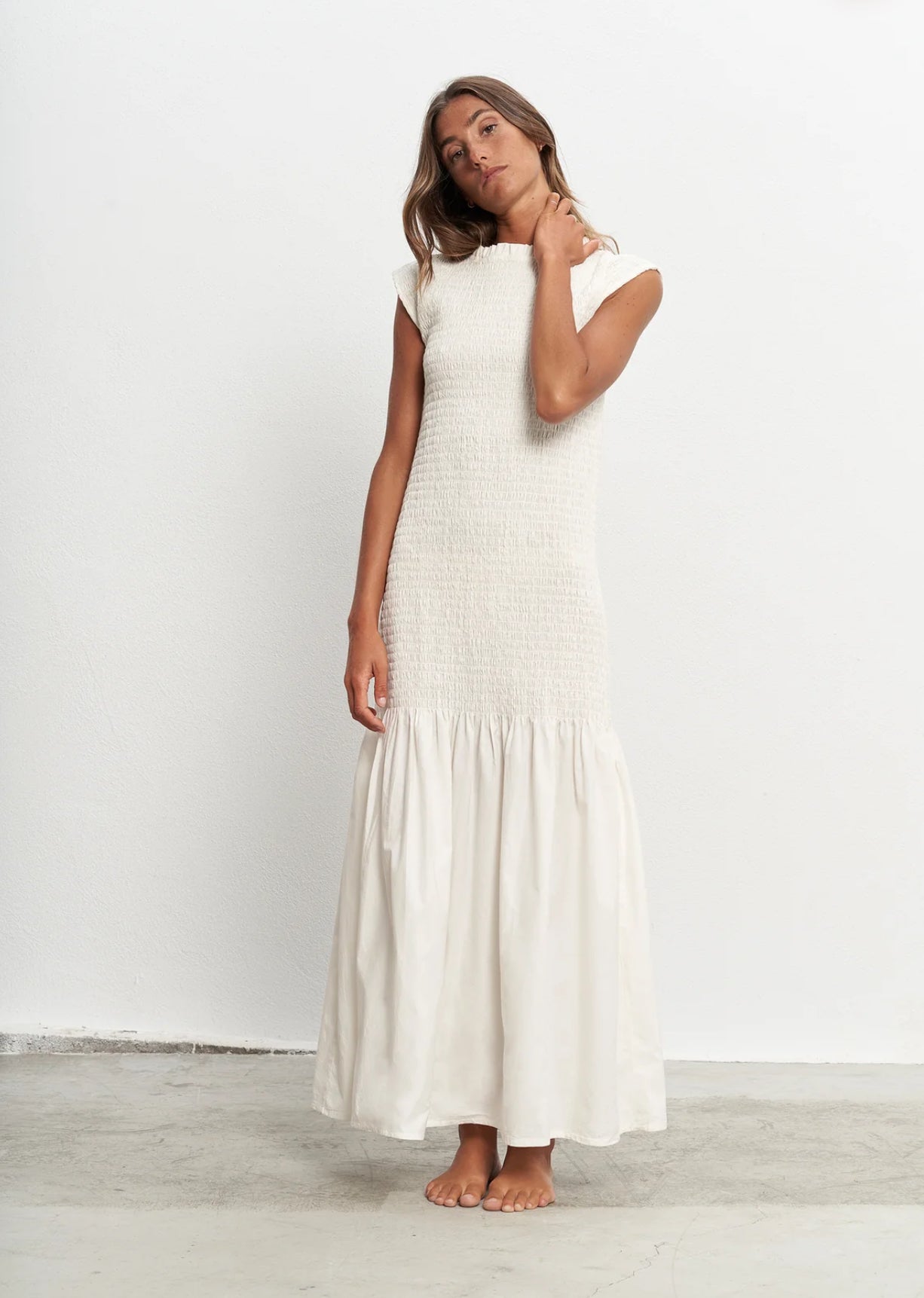 Emma White Dress