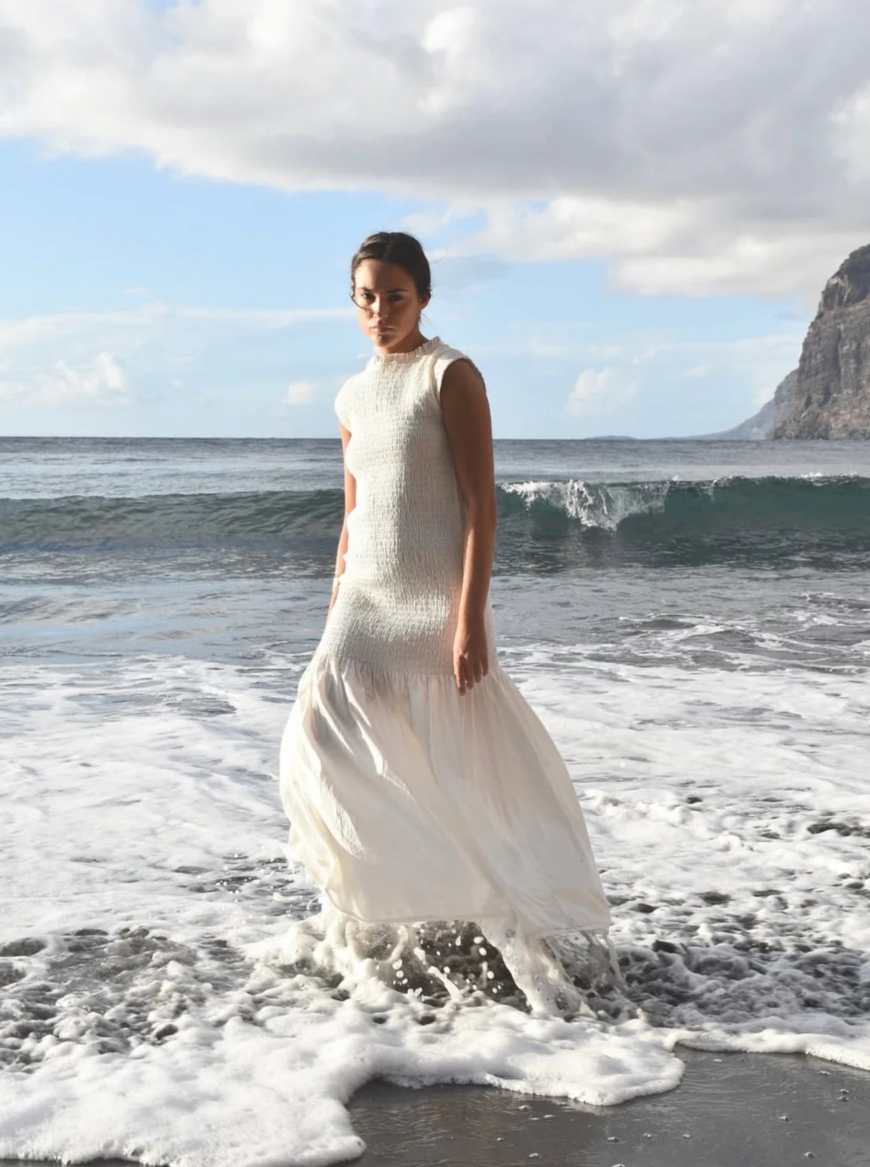 Emma White Dress