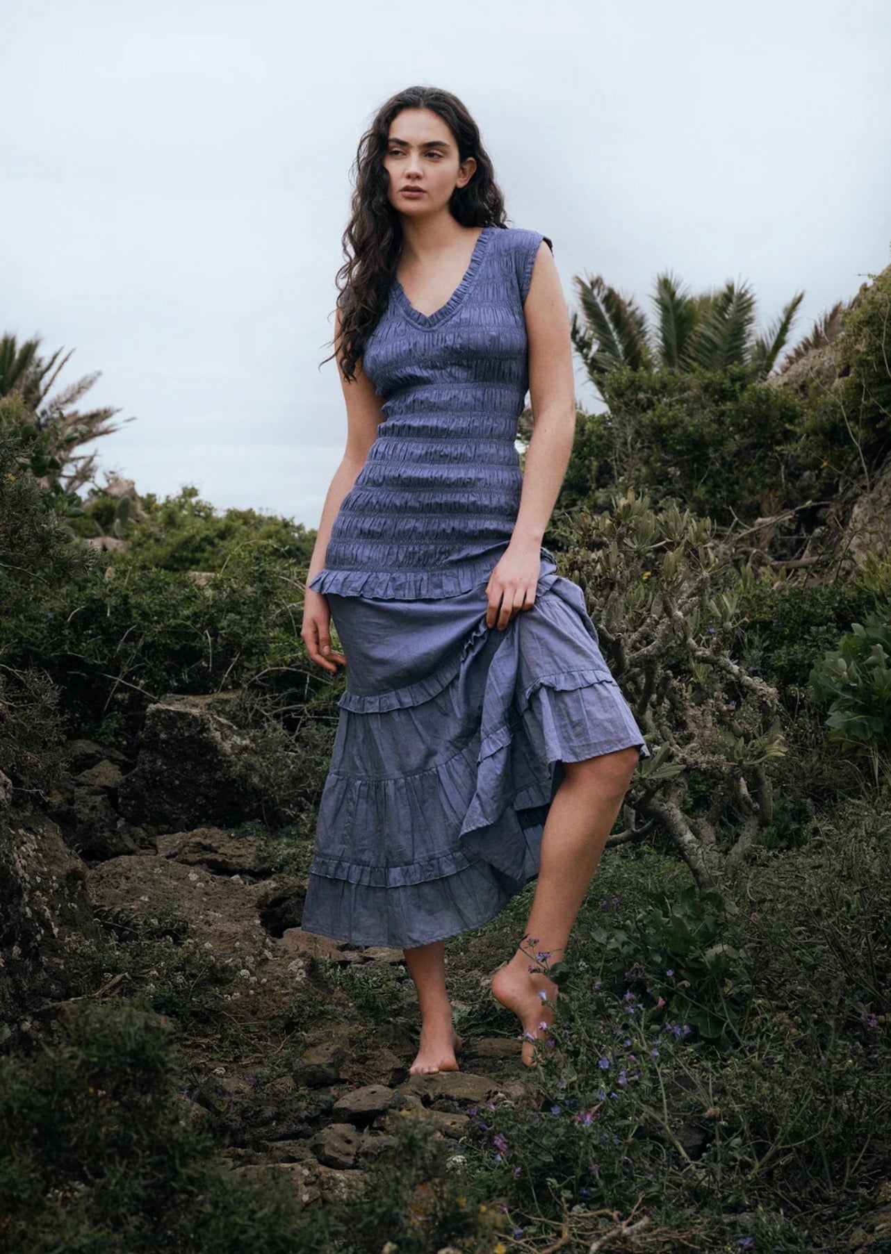 Cami dress blue