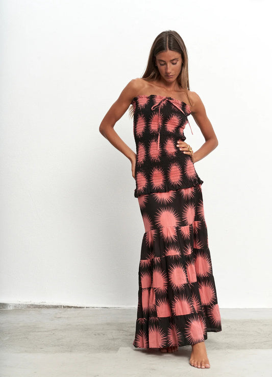 Clotilde strapless dress