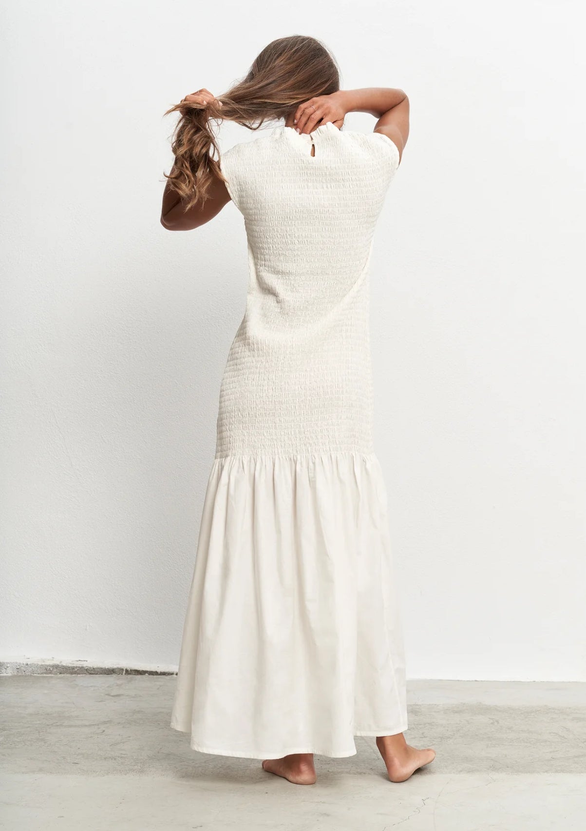 Emma White Dress