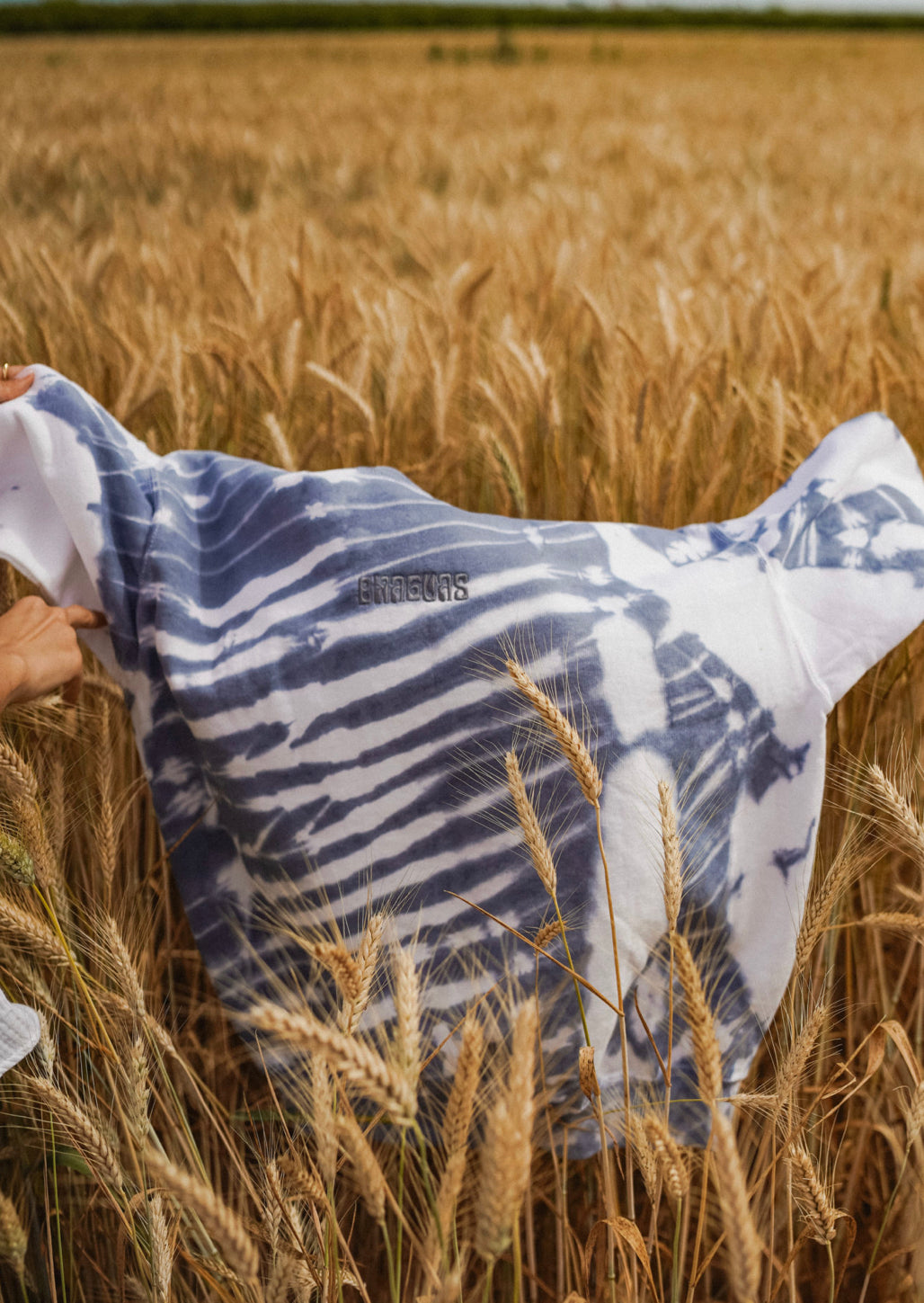 Sweatshirt Shibori Grey