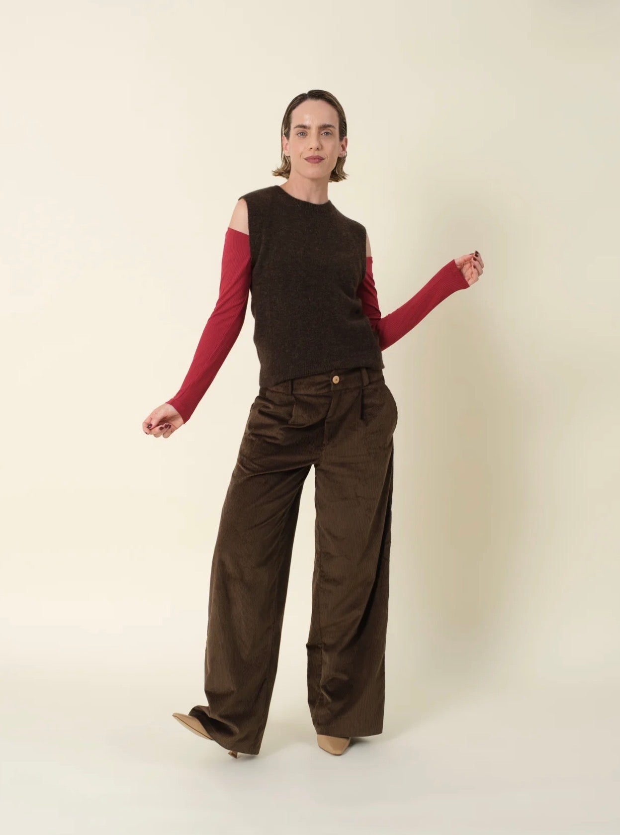 Vest Abril Chocolate