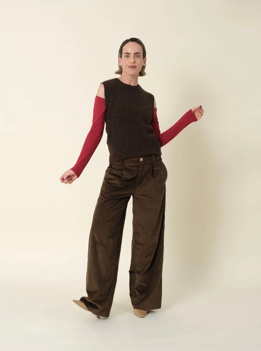 Vest Abril Chocolate