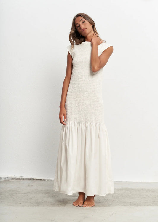 Emma White Dress