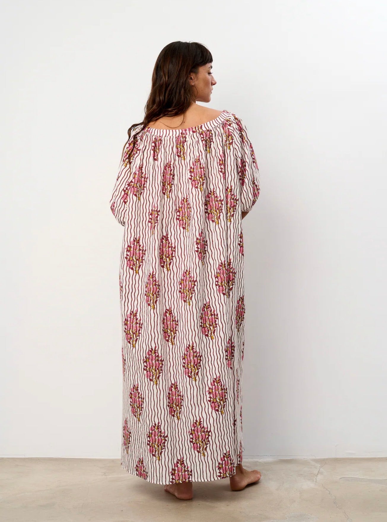 Justina stripes dress