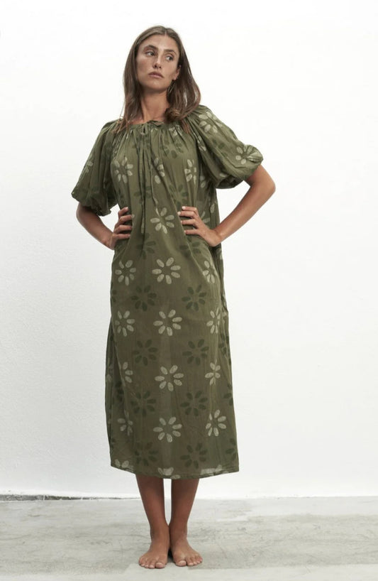 Ona green dress