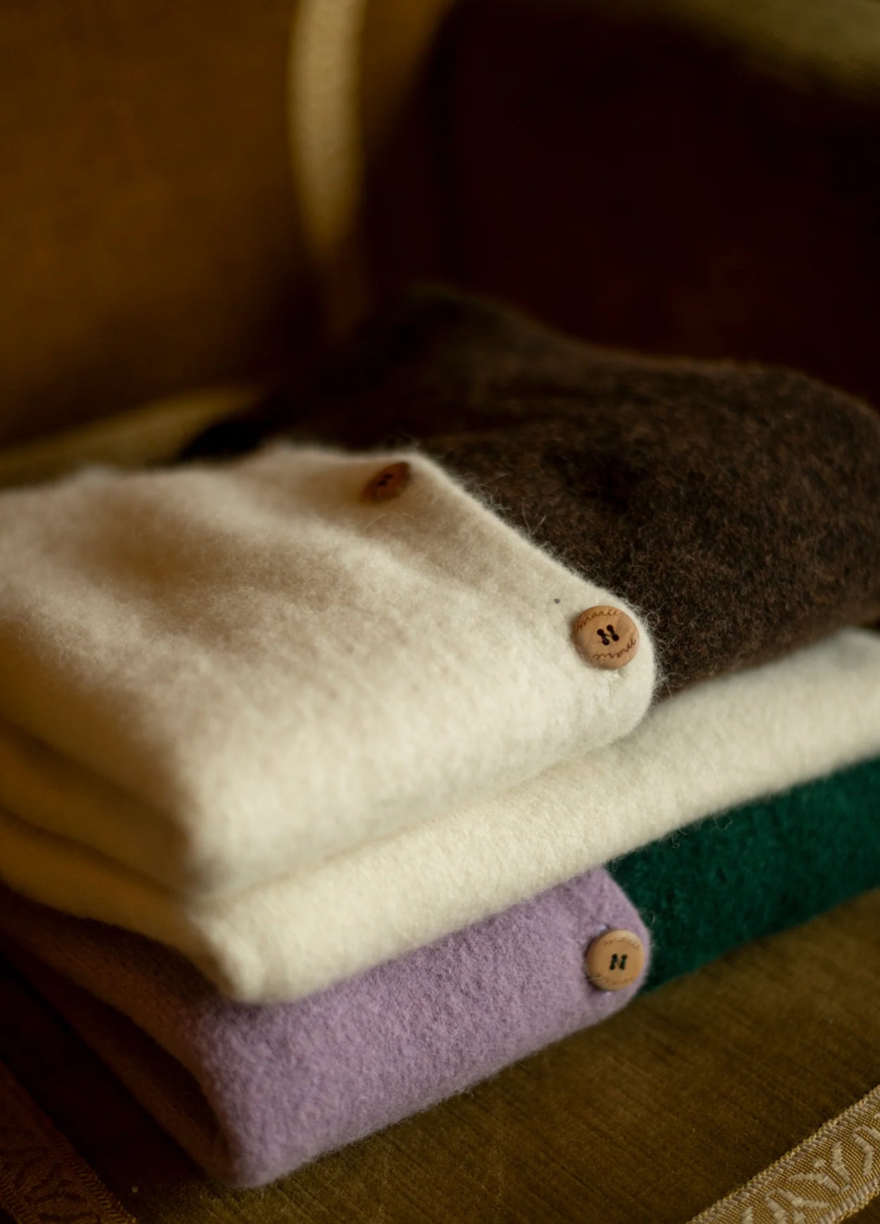 Cardigan Chiado Chocolate/ Gardenia