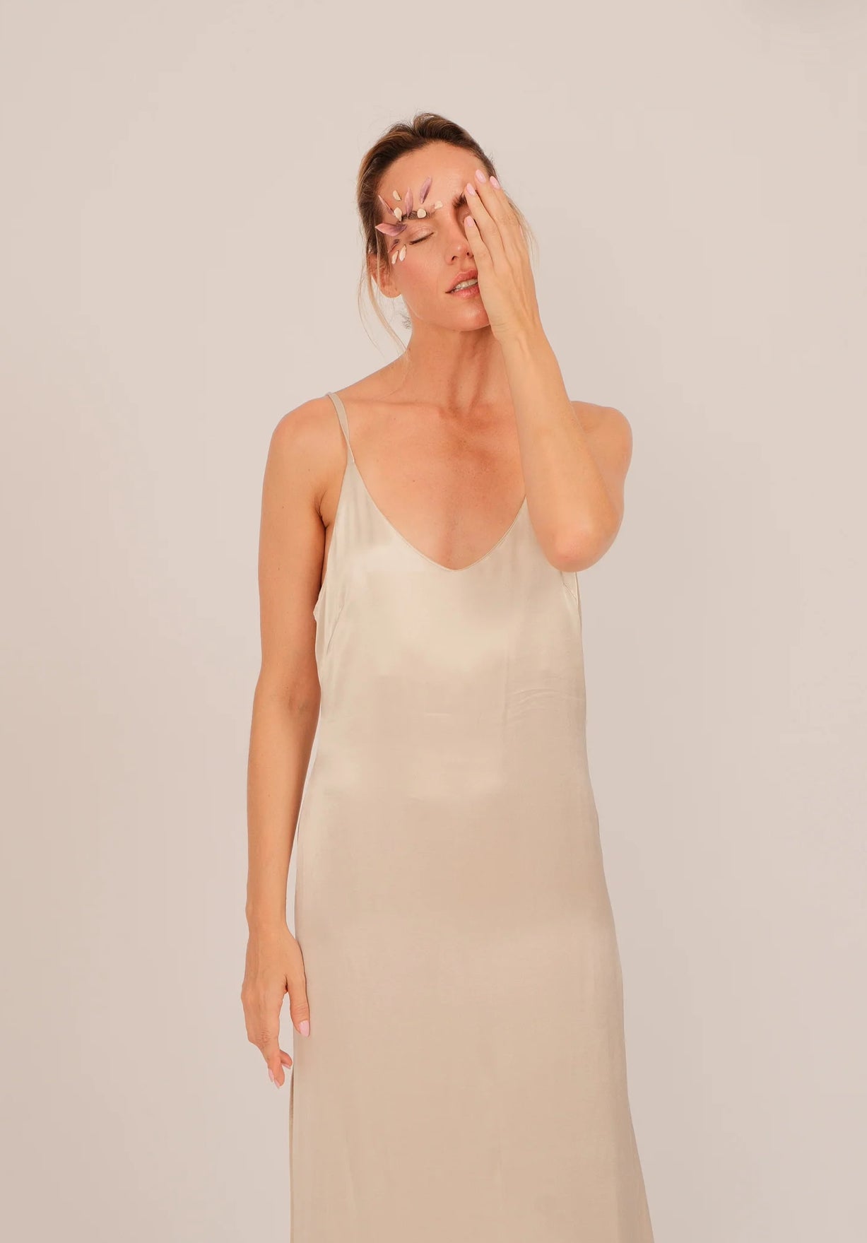 Dress sienna natural