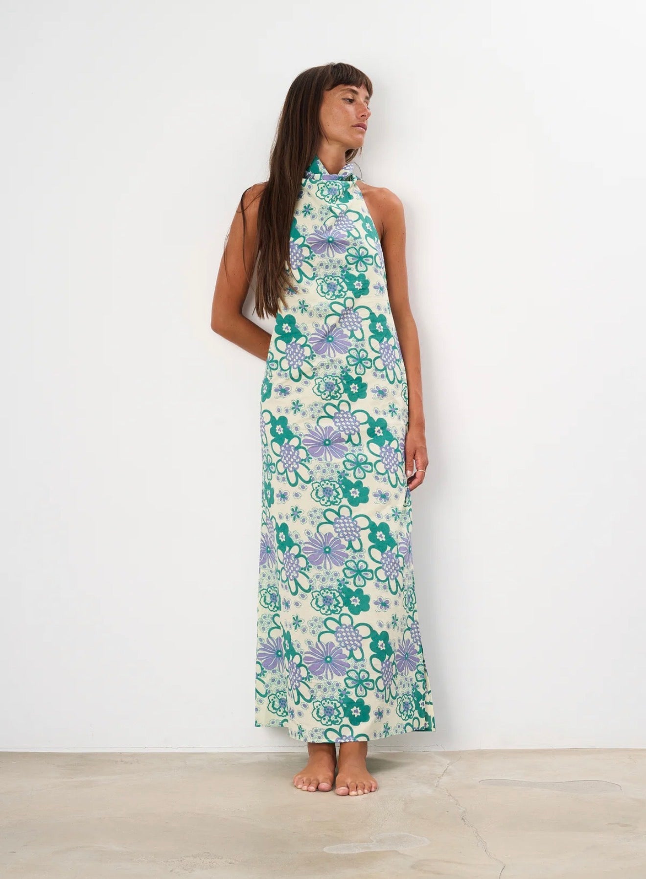 Adrie dress flowers