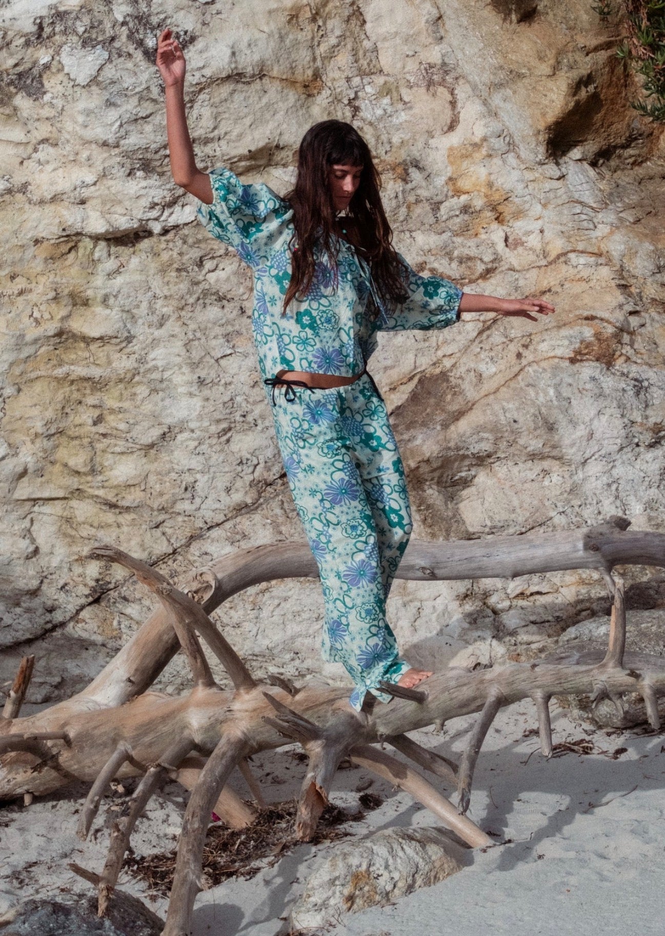 Federica pants flowers