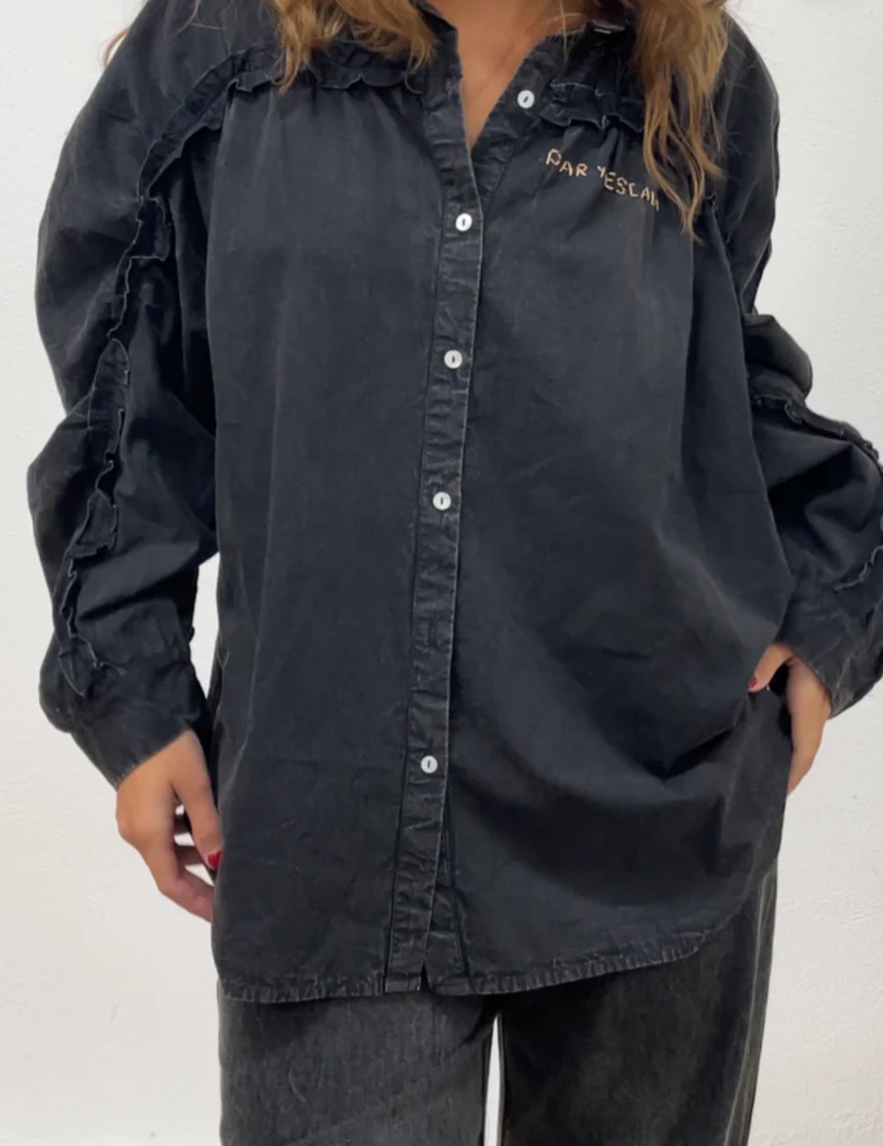 Carlota black shirt