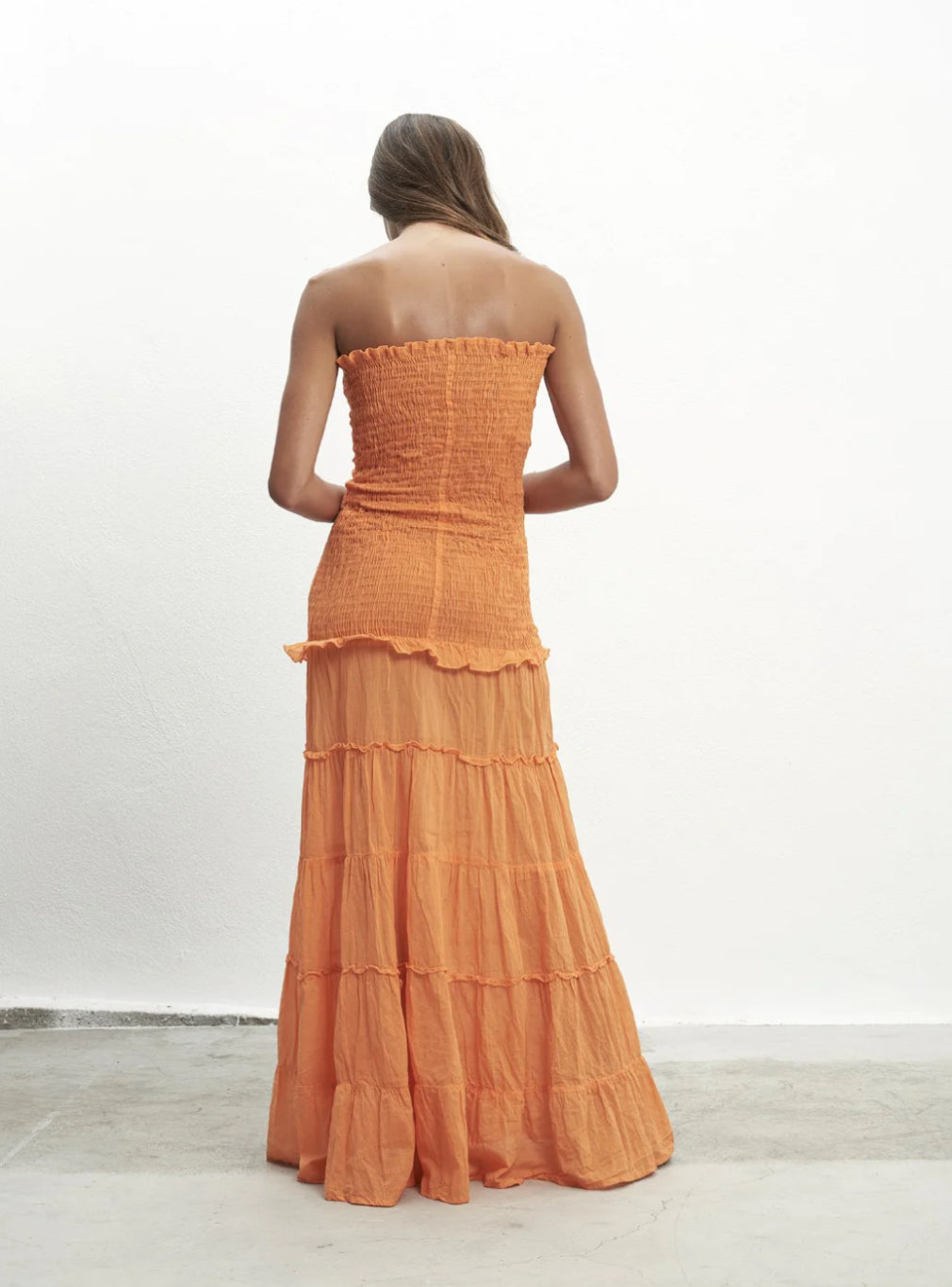 Roma orange dress