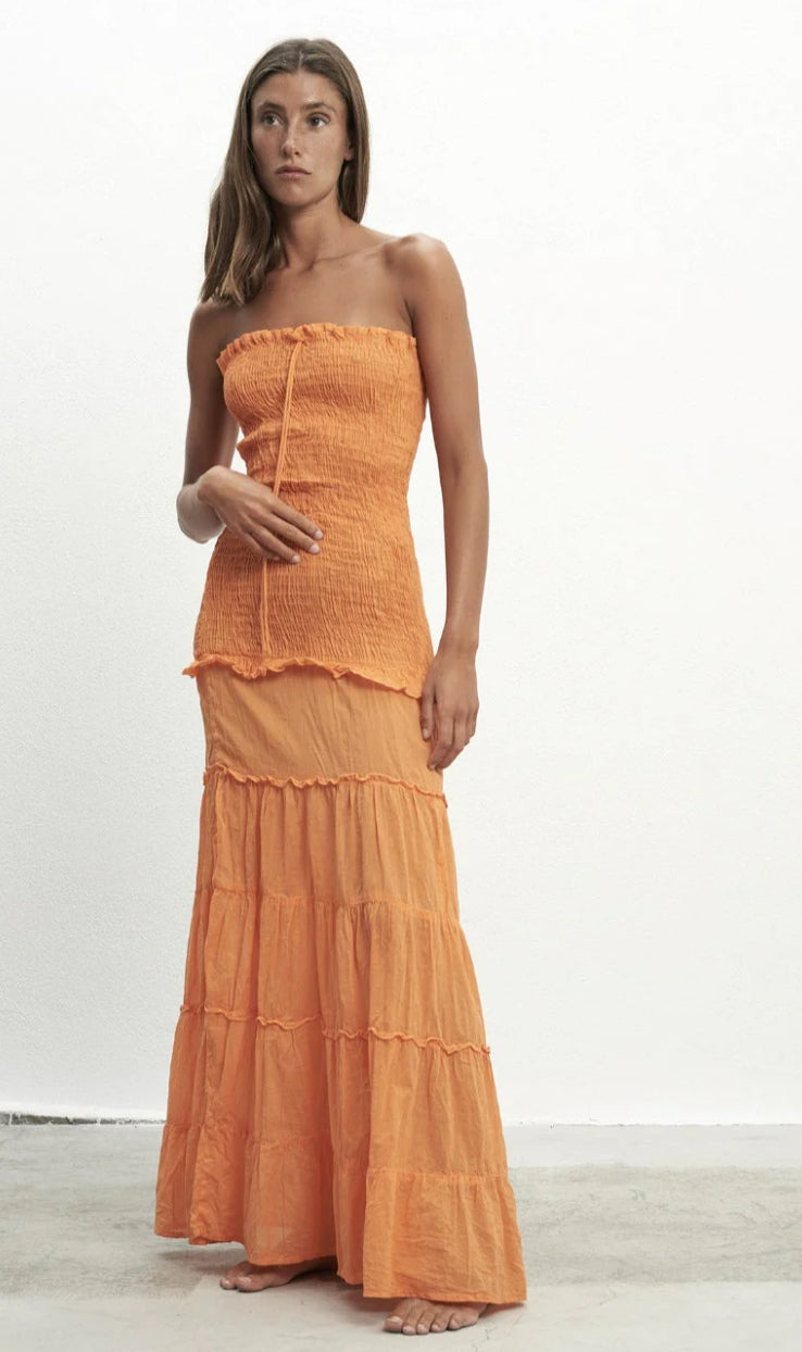 Roma orange dress