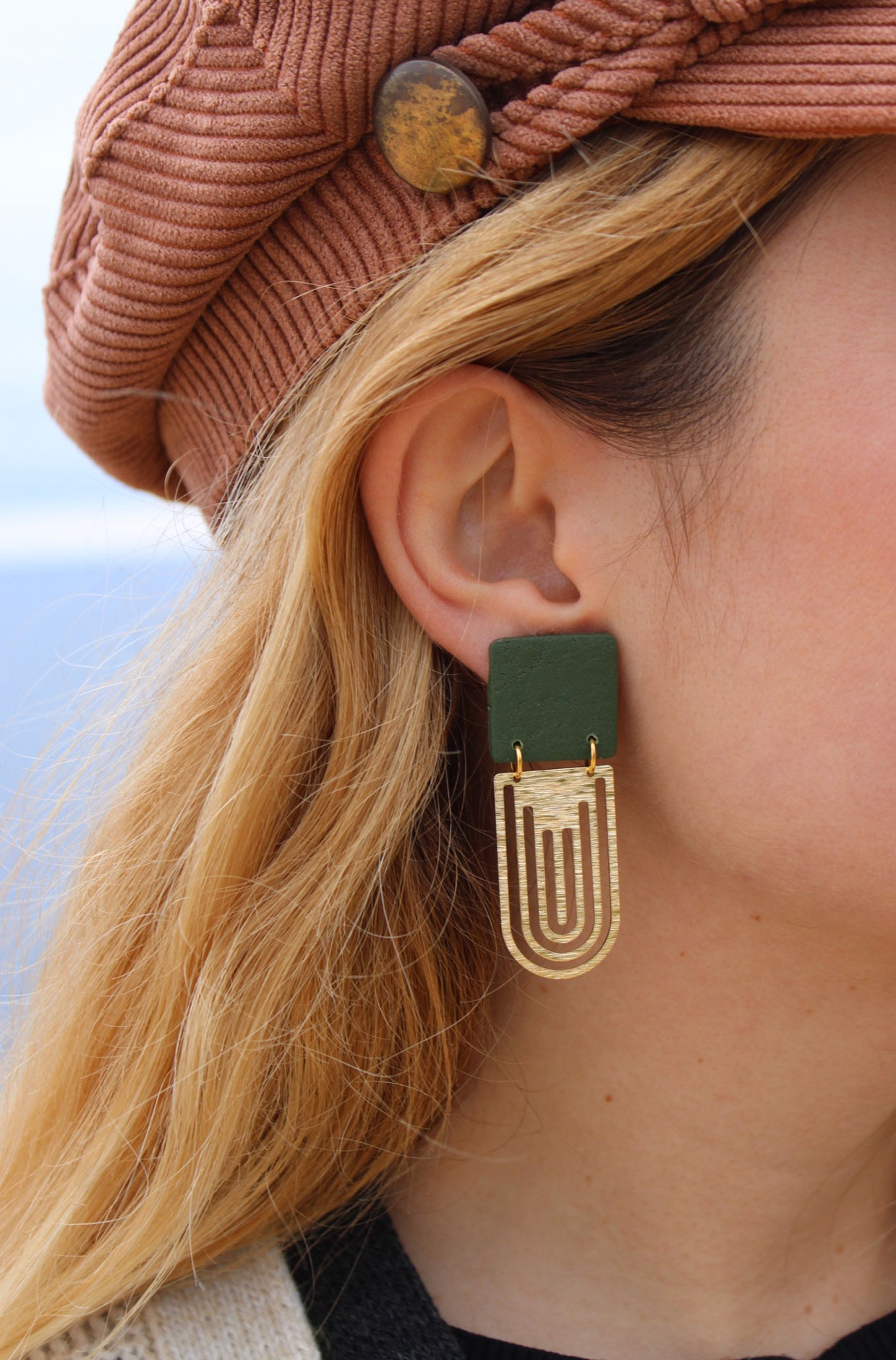 Maze earrings