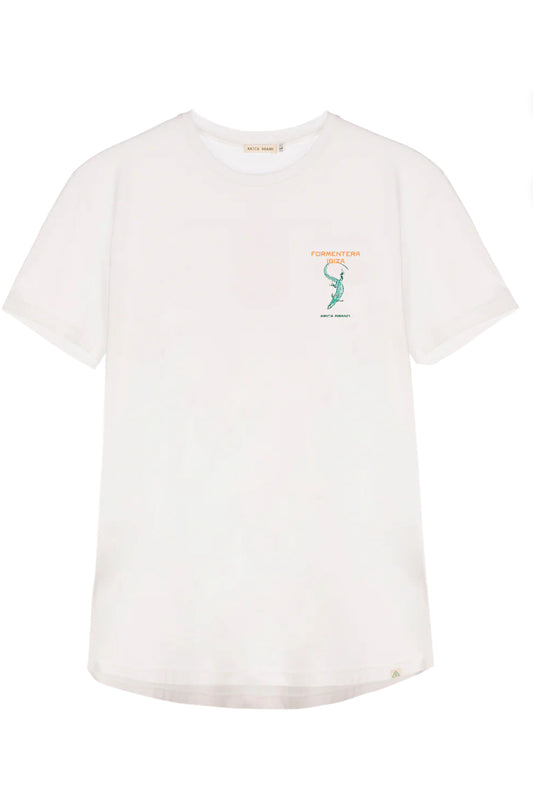Formentera Tee White Premium