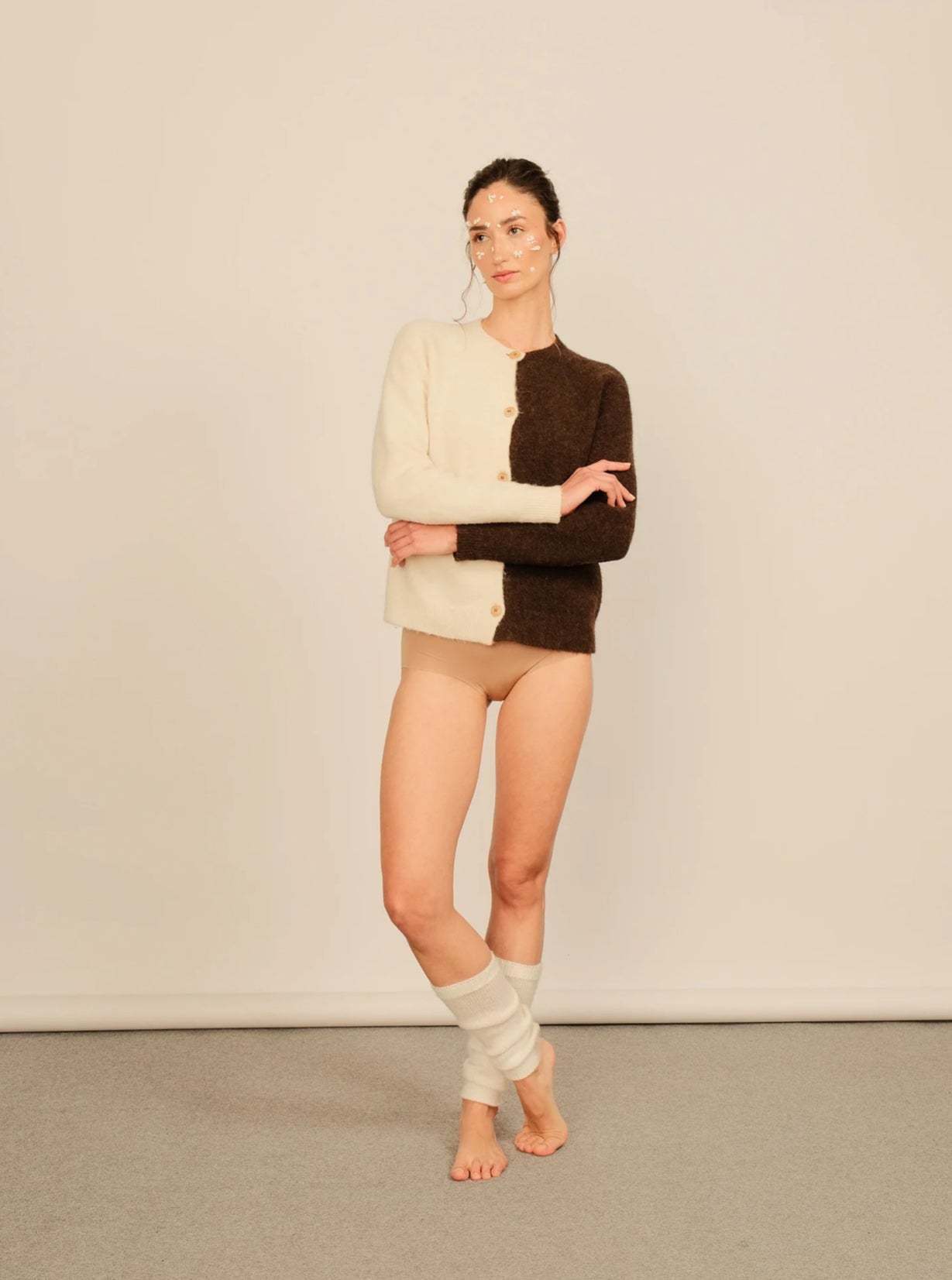 Cardigan Chiado Chocolate/ Gardenia