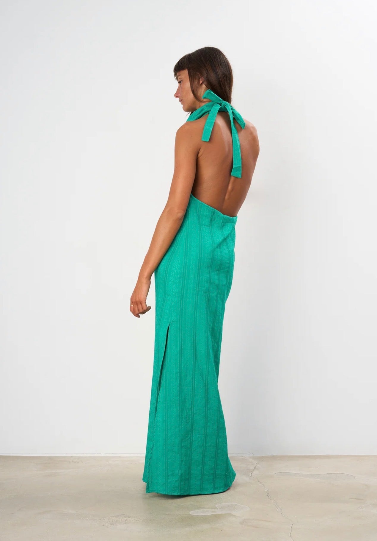 Adrie dress green