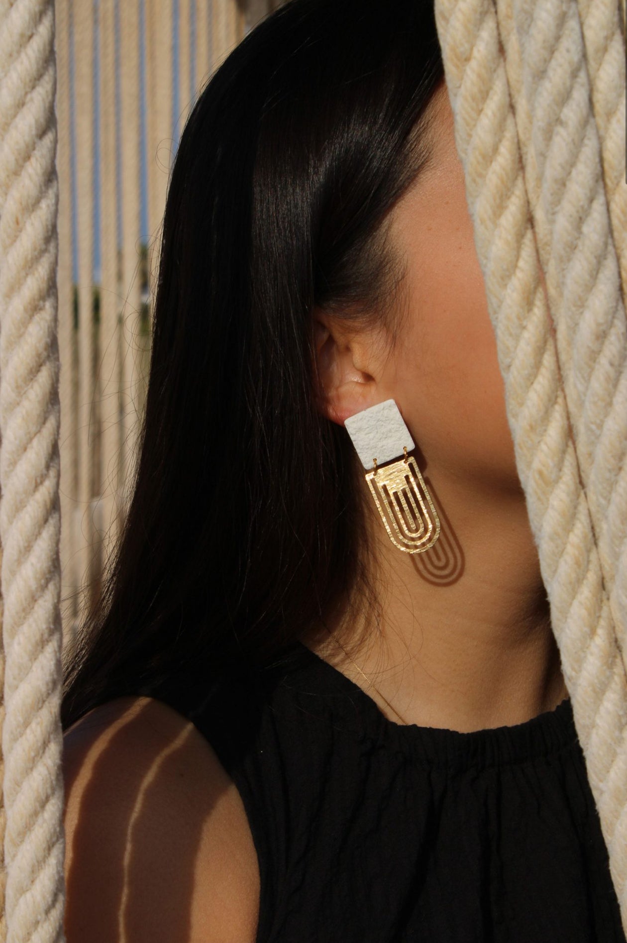 Maze earrings