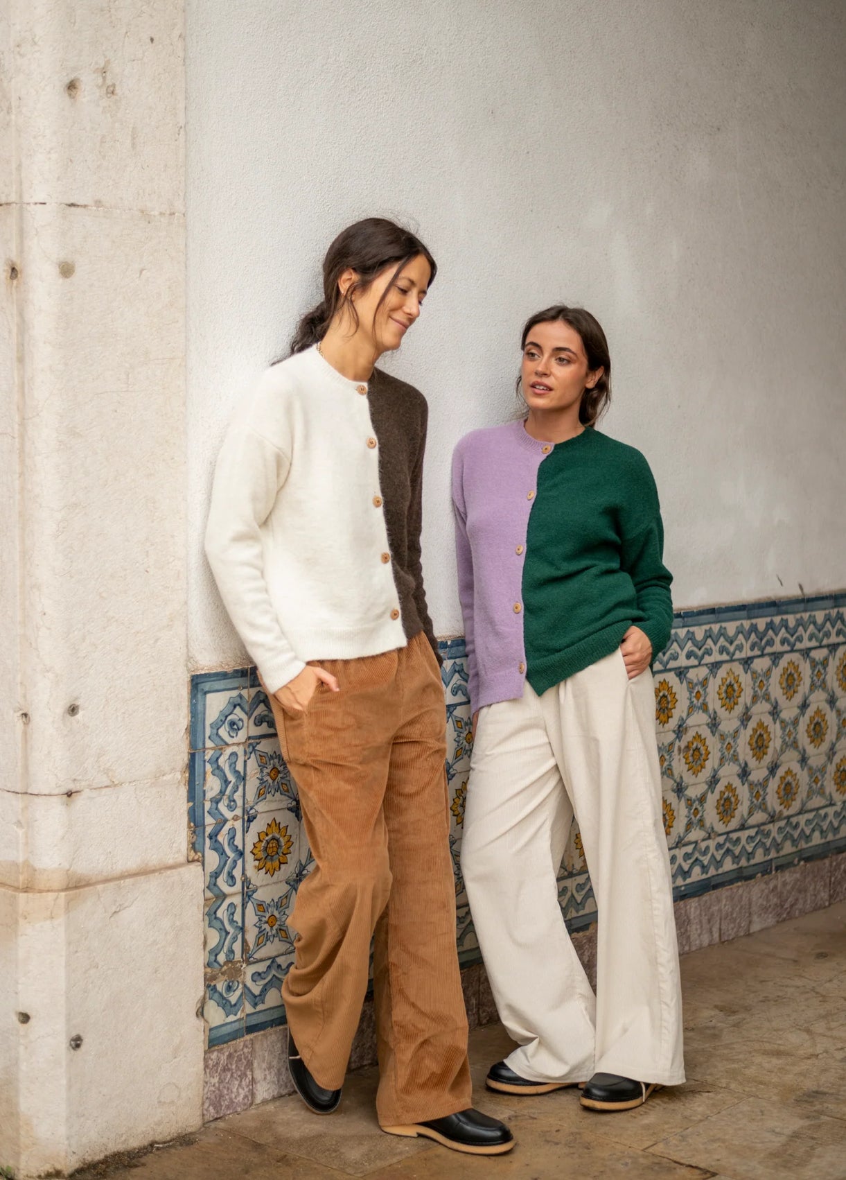 Cardigan Chiado Chocolate/ Gardenia