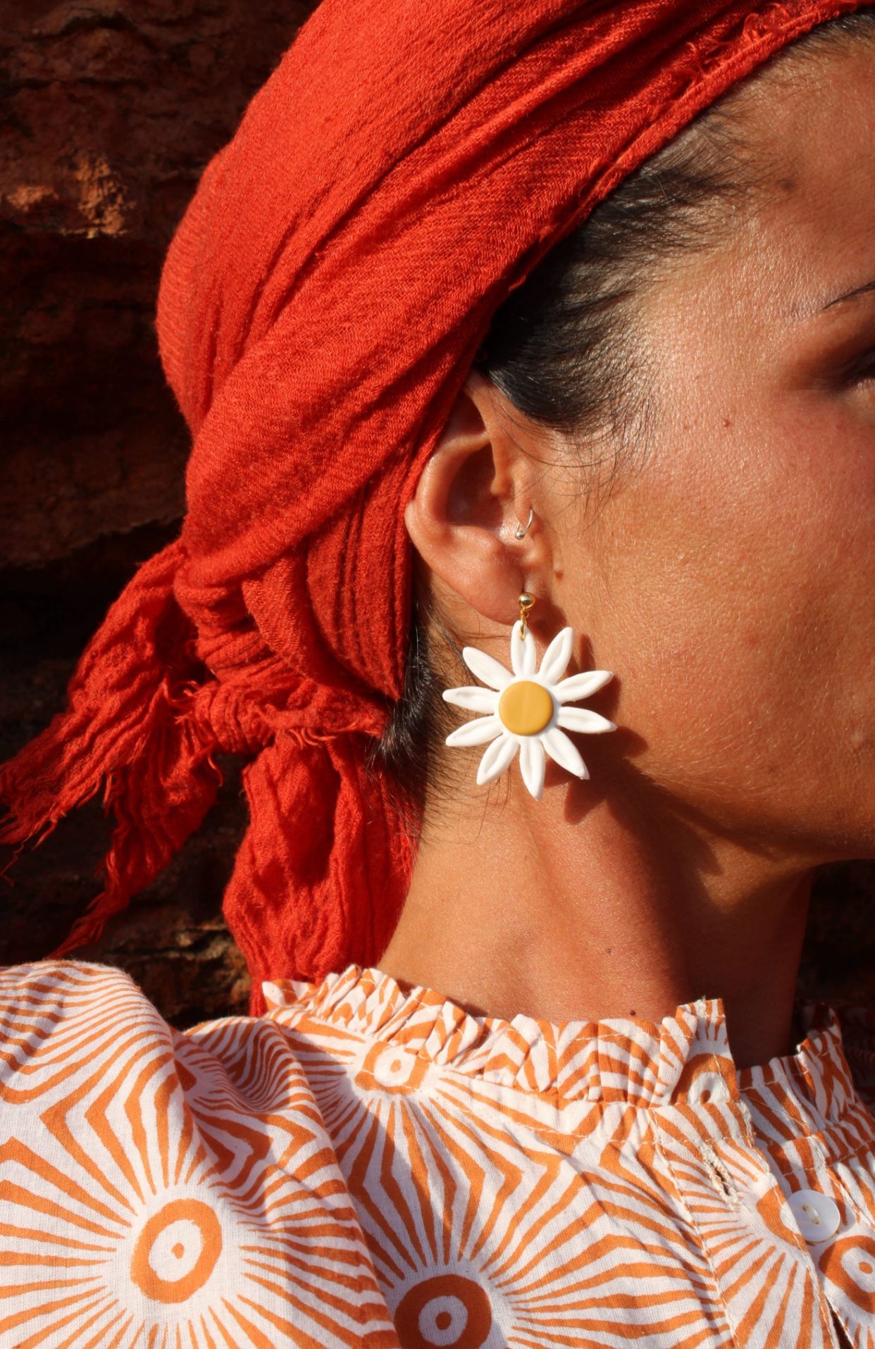 Poppy earrings