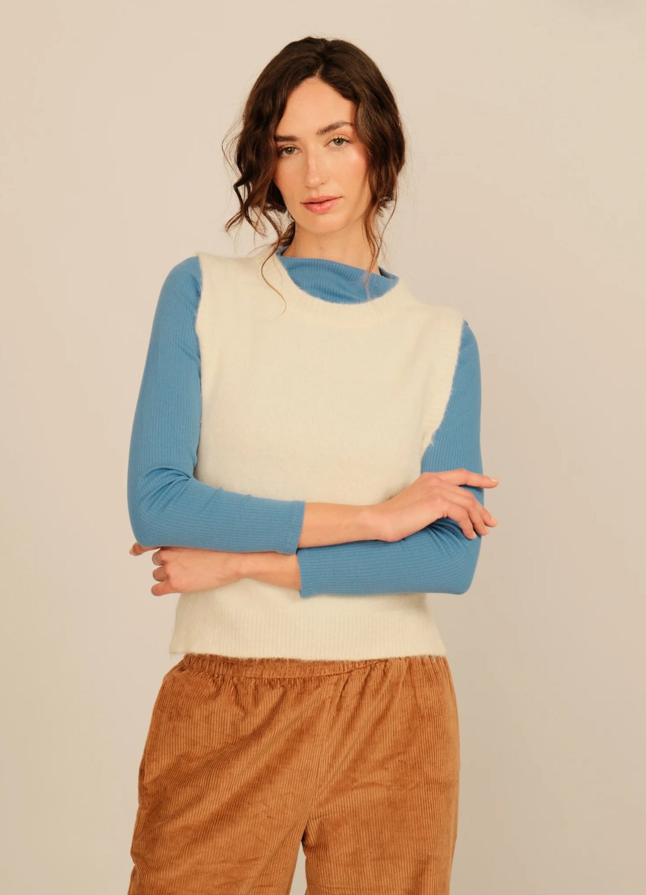 Vest abril gardenia