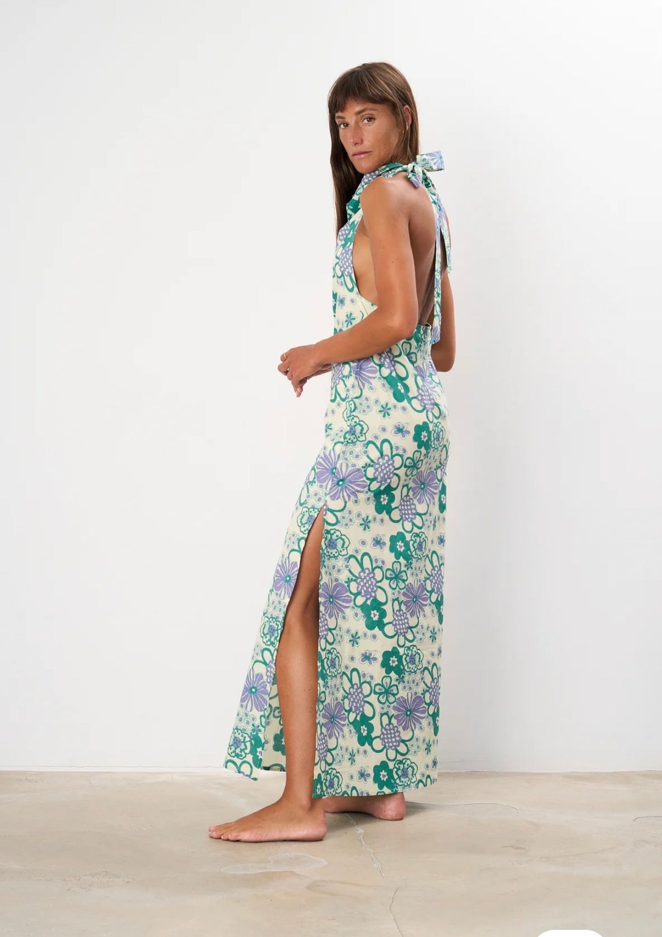 Adrie dress flowers