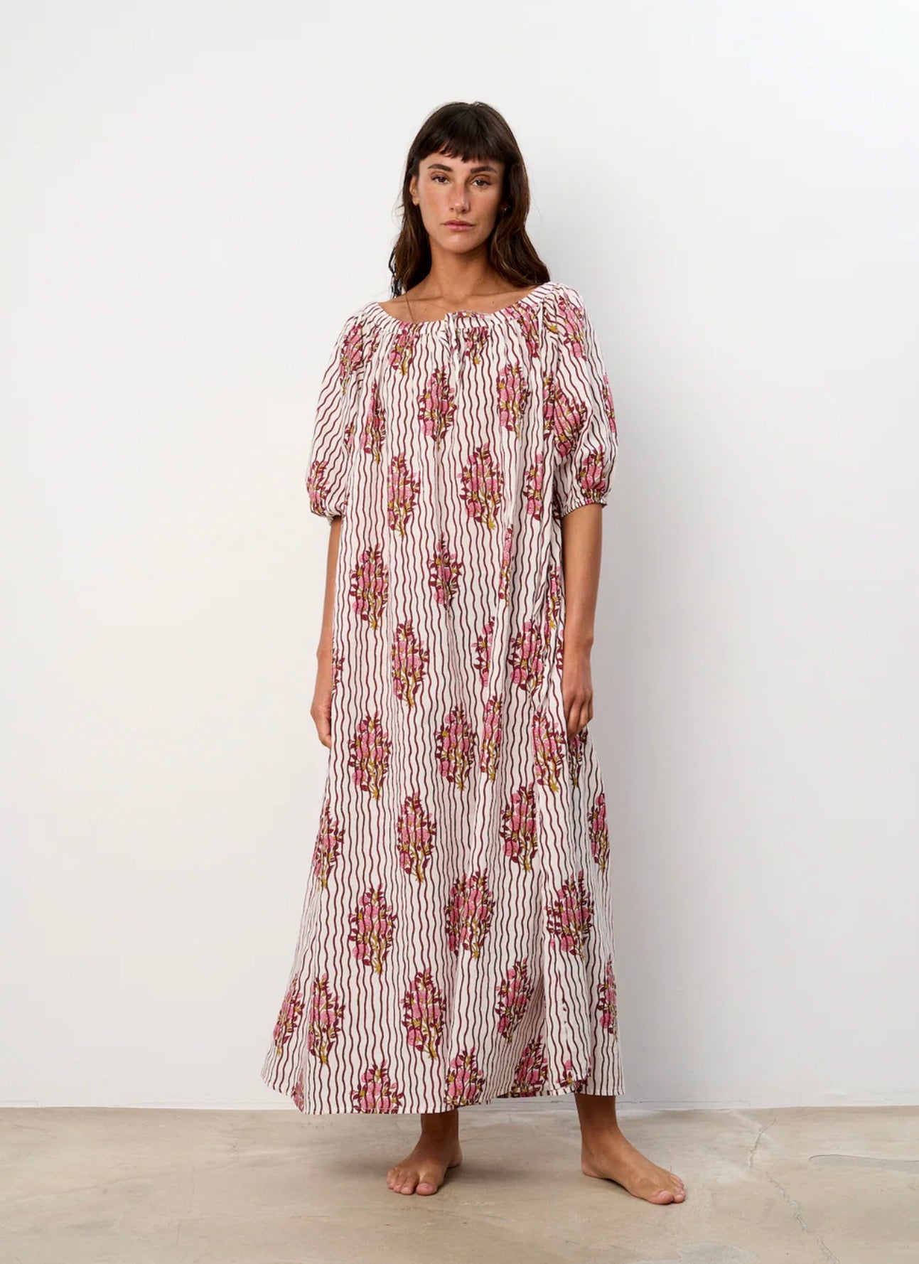 Justina stripes dress