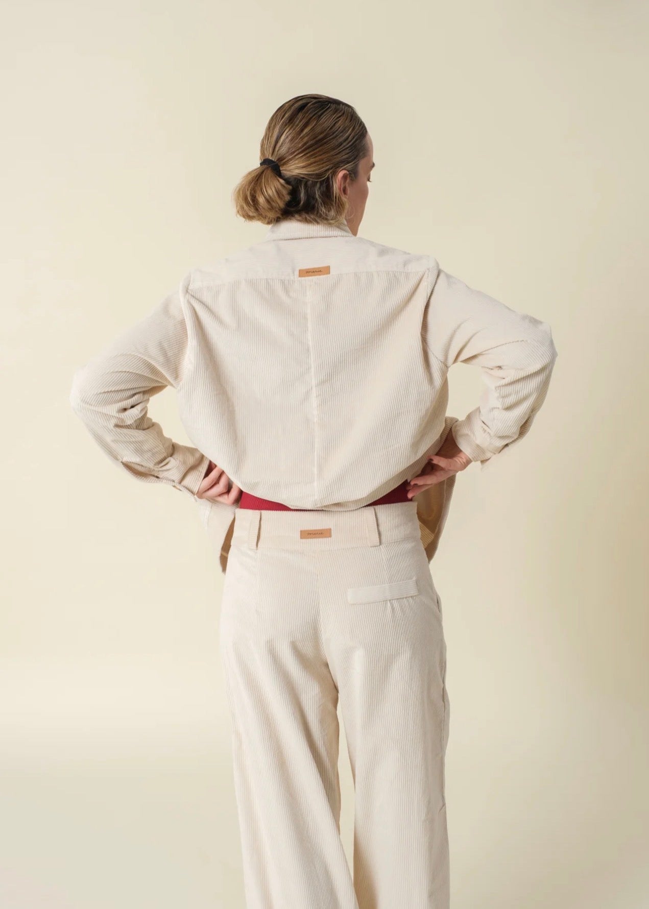 Coat Corduroy Noa Off White