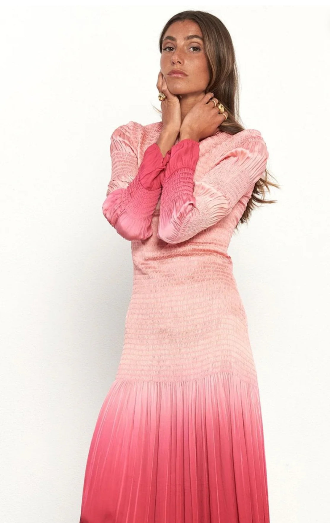 Leandra Pink Dress