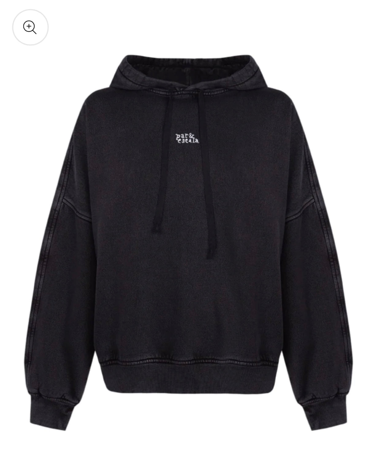 Par y escala Grey Hoodie