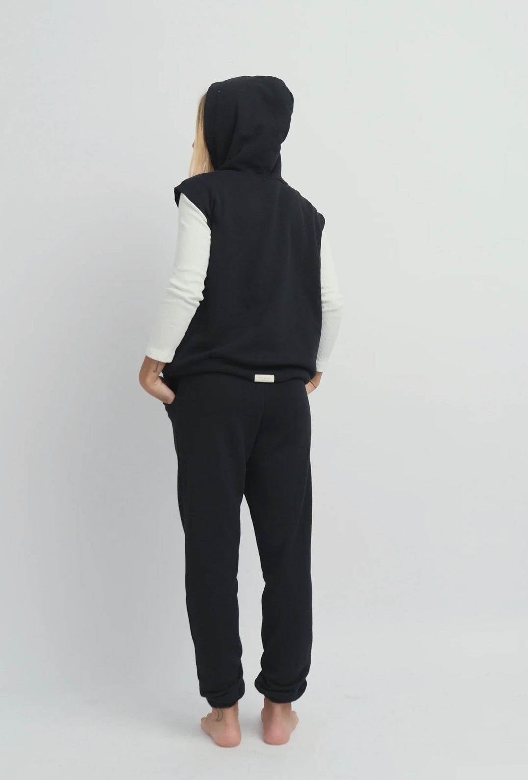 Sweat Vest Constanza Black