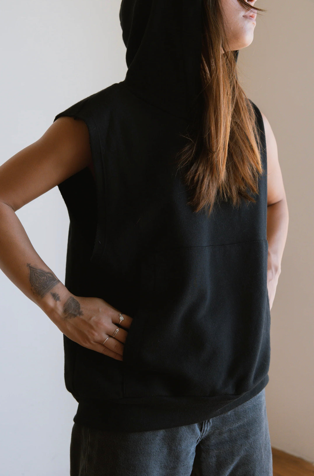 Sweat Vest Constanza Black