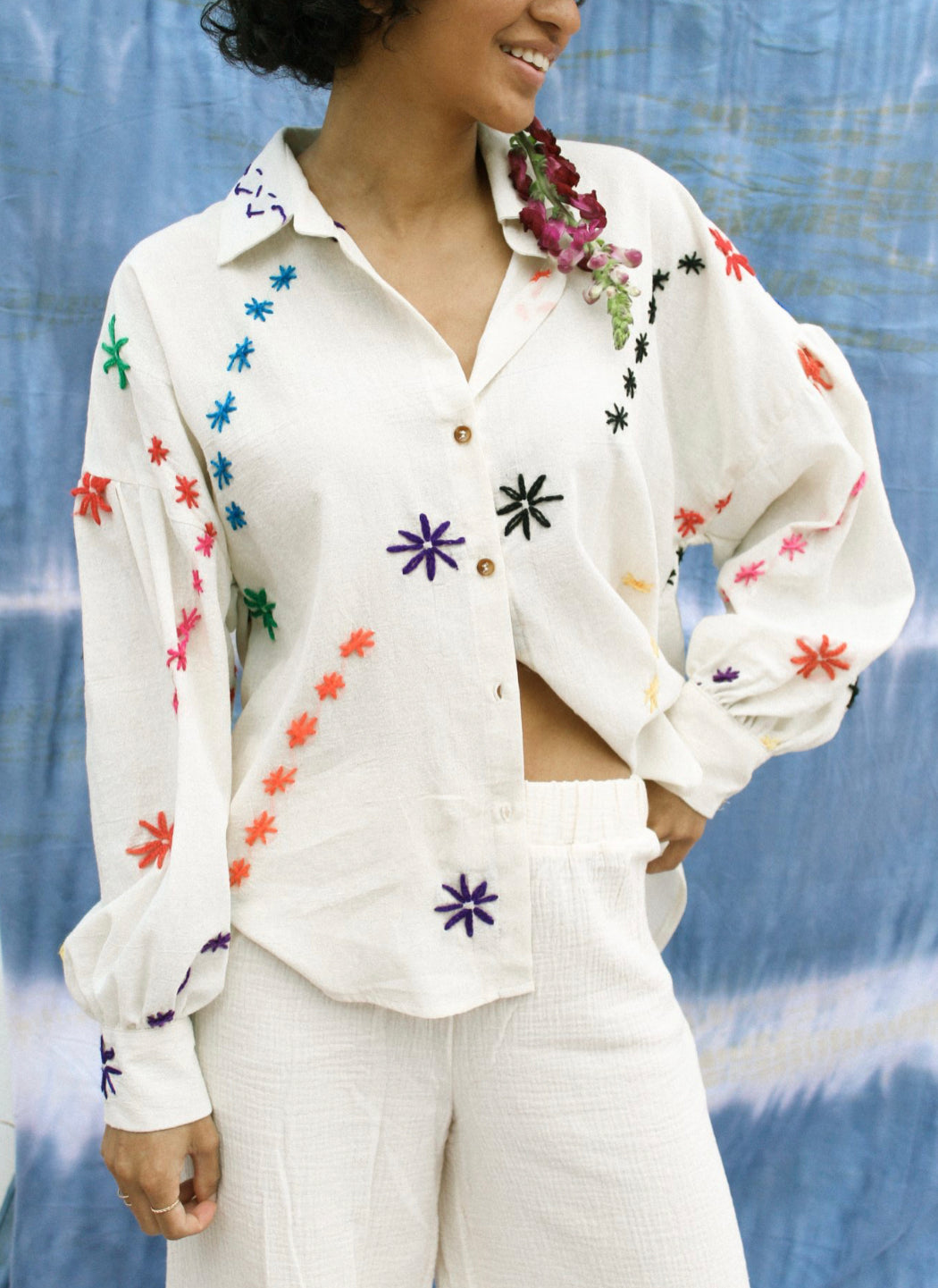 Shirt Mali Flowers