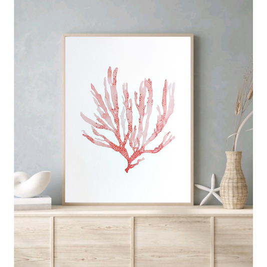 Watercolor “Coral”