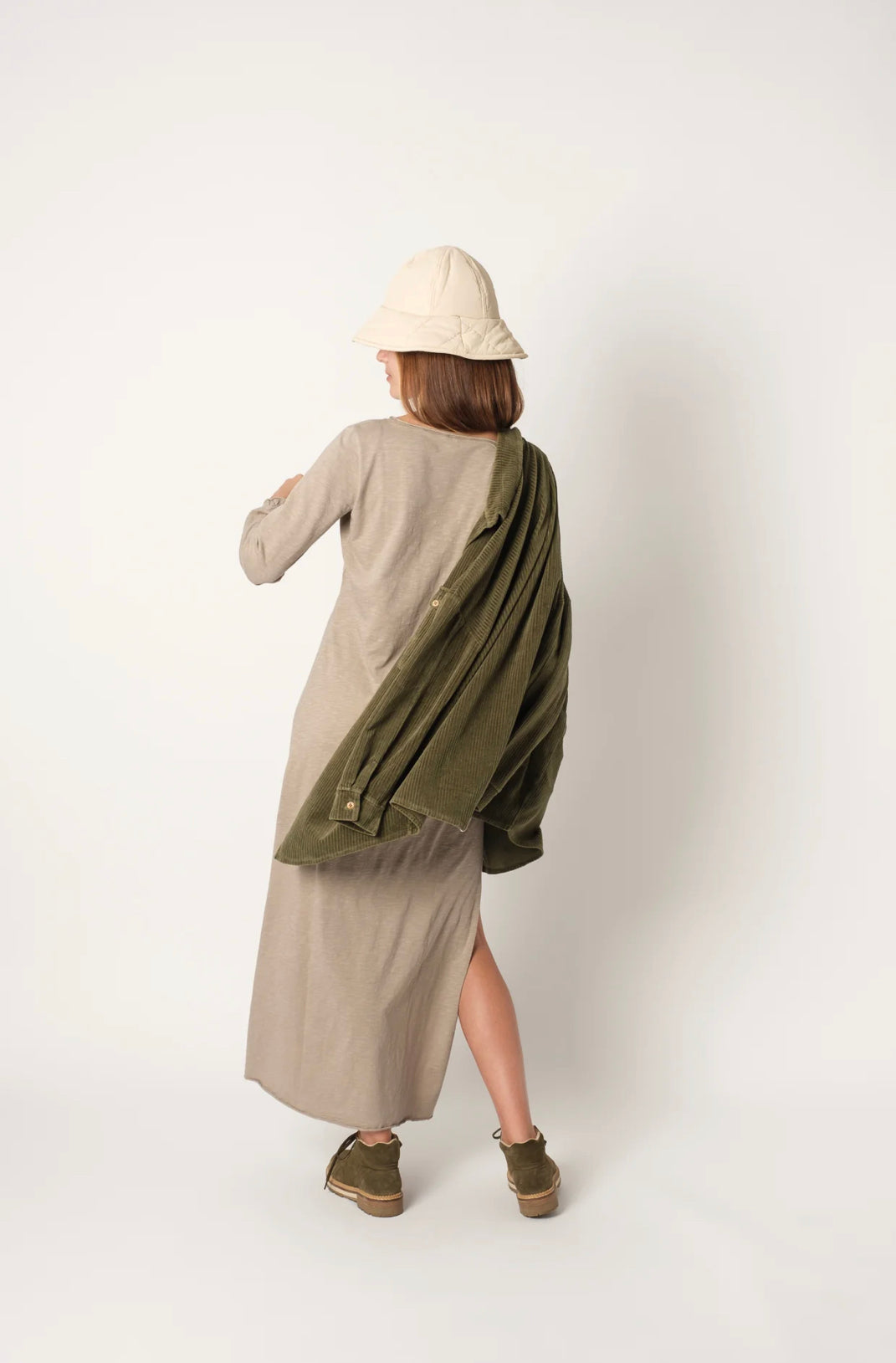 Dress Virginia Moss Green