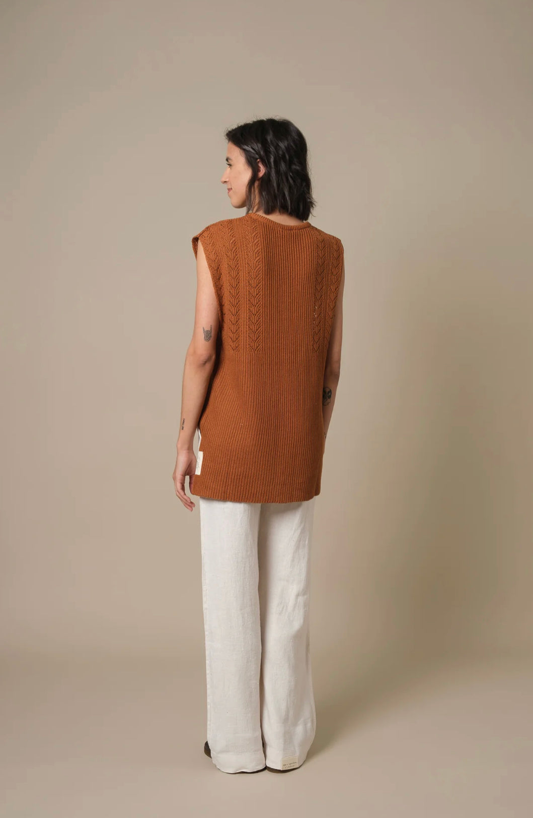 Vest Helena Terracota