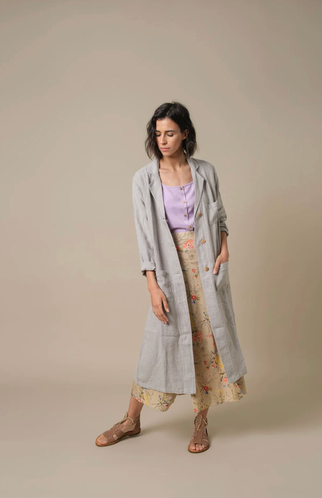 Coat Victoria Cloud Grey